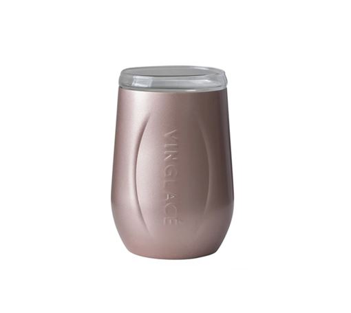 Vinglace Stemless Wine Glass - Rose Gold